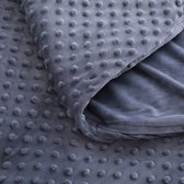 Slowwave dekbedovertrekset Minky: comfortabel, zacht en stijlvol (Grey)
