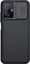 Nillkin - Telefoonhoesje geschikt voor Xiaomi Mi 11T / 11T Pro - Nillkin CamShield Pro Case - Zwart