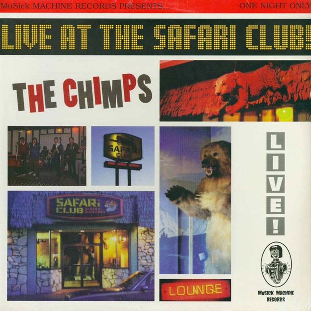 Chimps - Live At The Safari Club! (LP)