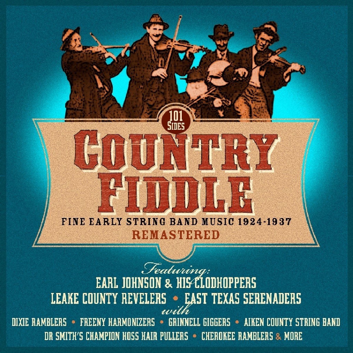 Various Artists - Country Fiddle (Fine Early String Band Music 1924-1937) (4 CD)