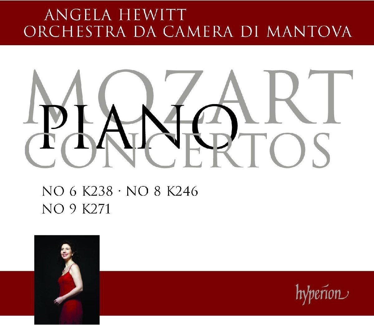 Angela Hewitt, Orchestra Da Camera Di Mantova - Mozart: Piano Concertos Nos 6, 8, & 9 (CD)