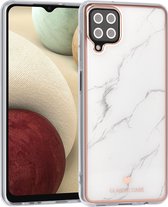 UNIQ Classic Case Samsung Galaxy A12 TPU Backcover hoesje - Marble