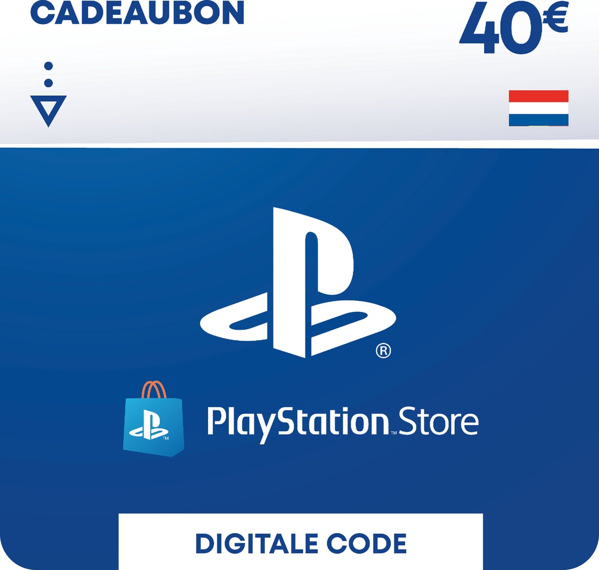 40 euro PlayStation Store tegoed - PSN Playstation Store Kaart (NL) - Sony digitaal