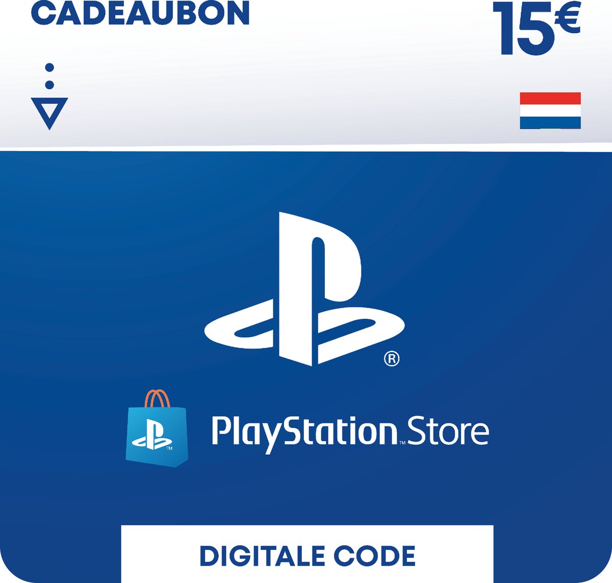 15 euro PlayStation Store tegoed - PSN Playstation Store Kaart (NL)