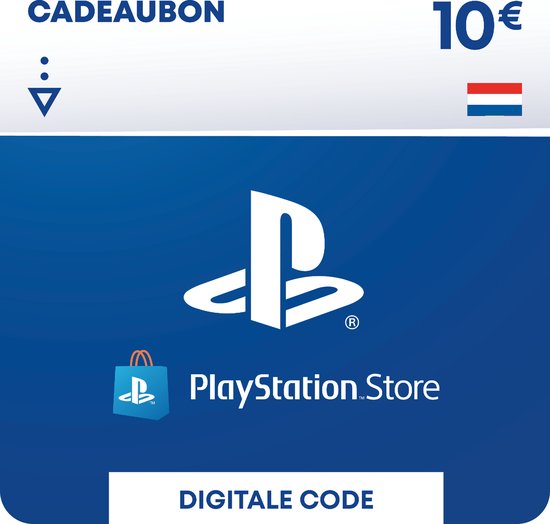 10 euro PlayStation Store tegoed - PSN Playstation Network Kaart (NL)