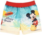 Mickey Mouse Zwembroek - Rood - 128