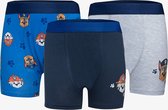 Paw Patrol jongens boxershorts 3-pack - Blauw - Maat 122/128