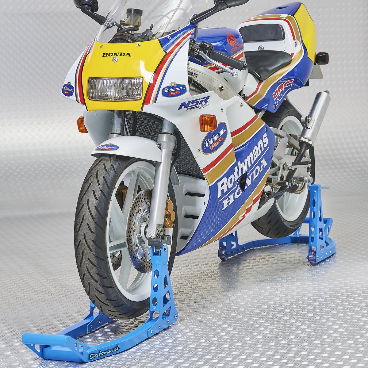 Datona® MotoGP Paddockstand set - Yamaha Blauw