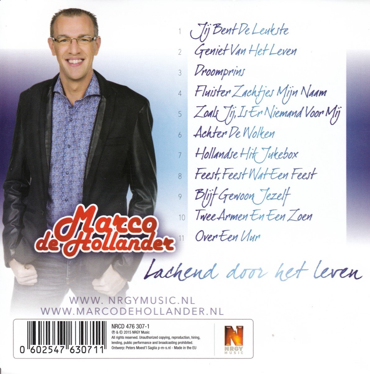 Marco De Hollander Lachend Door Het Leven Cd Marco De Hollander Cd Album Muziek Bol