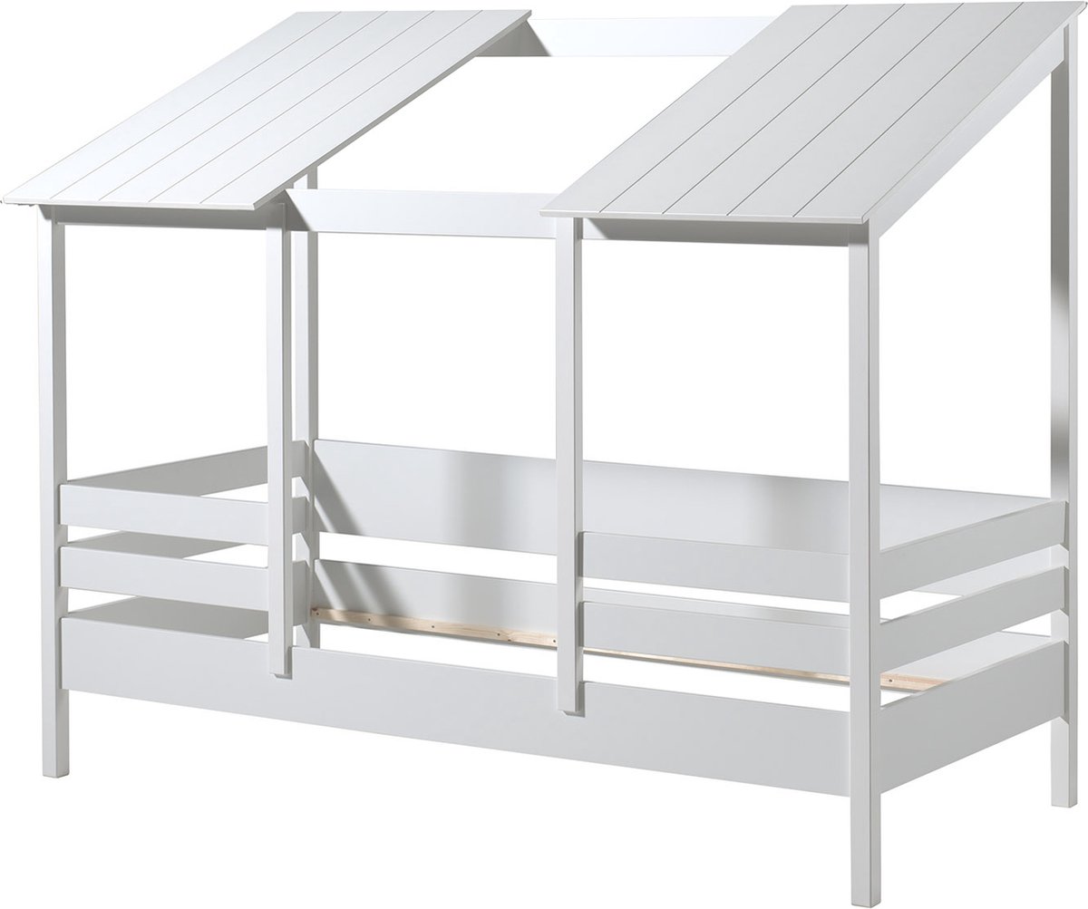 Vipack - Bedhuisje Dallas 3 met matras - 90x200 - Bruin