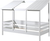 Vipack - Bedhuisje Dallas 3 met matras - 90x200 - Bruin