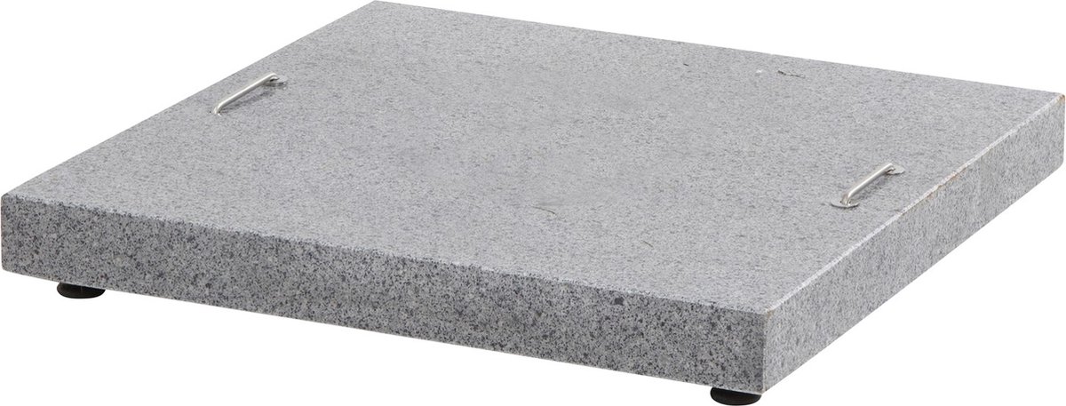 Bol.com 4 Seasons Outdoor Granieten Parasolvoet Flamed Finish - 125 kg aanbieding