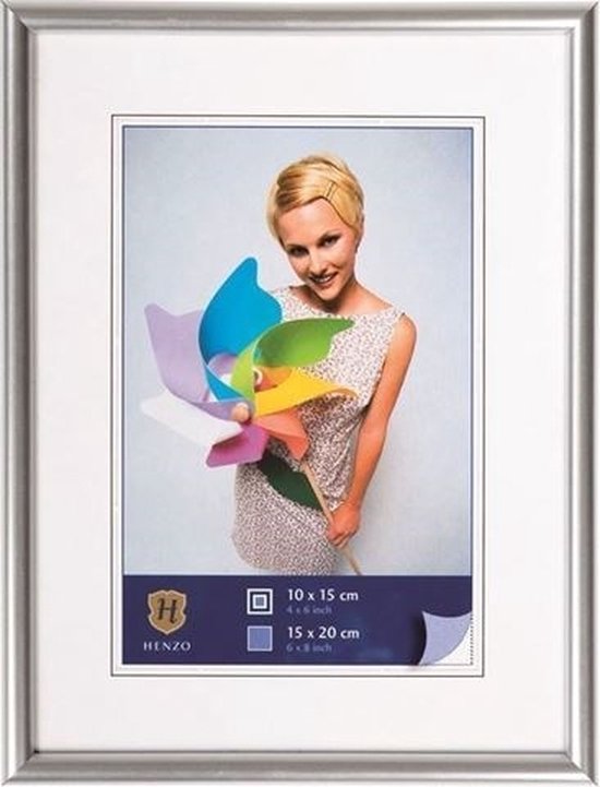 Cadre photo - Henzo - Napoli - Format photo 18x24 - Argent