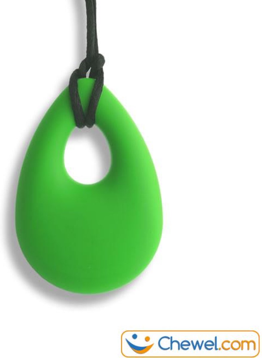 Bijtketting Kauwketting | Druppel | Chewelry | Blauw | Chewel ® — afbeelding 10
