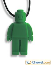 Bijtketting Lego Poppetje Kauwketting | Lego Mannetje | Donkergroen (Sterker) | Chewel ®