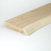 HOLTAZ®- Wandplank - Moderne Plank - Eiken Wandplank - Rustieke Wanplank - 60x20x4cm