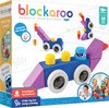 Blockaroo raceauto box- zacht magnetisch speelgoed- magnetisch speelgoed-peuter speelgoed-speelgoed 3 jaar/4jaar/5jaar- speelgoed jongens en meisjes- badspeelgoed