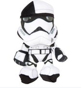 Storm Trooper Star Wars Pluche Knuffel 22 cm | + Star Wars The Mandalorian Sticker | Disney Star Wars Plush Peluche Toy| Star Wars The Last Jedi | Stormtrooper friend: Baby Yoda |Speelgoed Kn