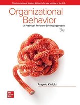 Samenvatting Organizational Behavior, ISBN: 9781260570373 Organizational Behavior