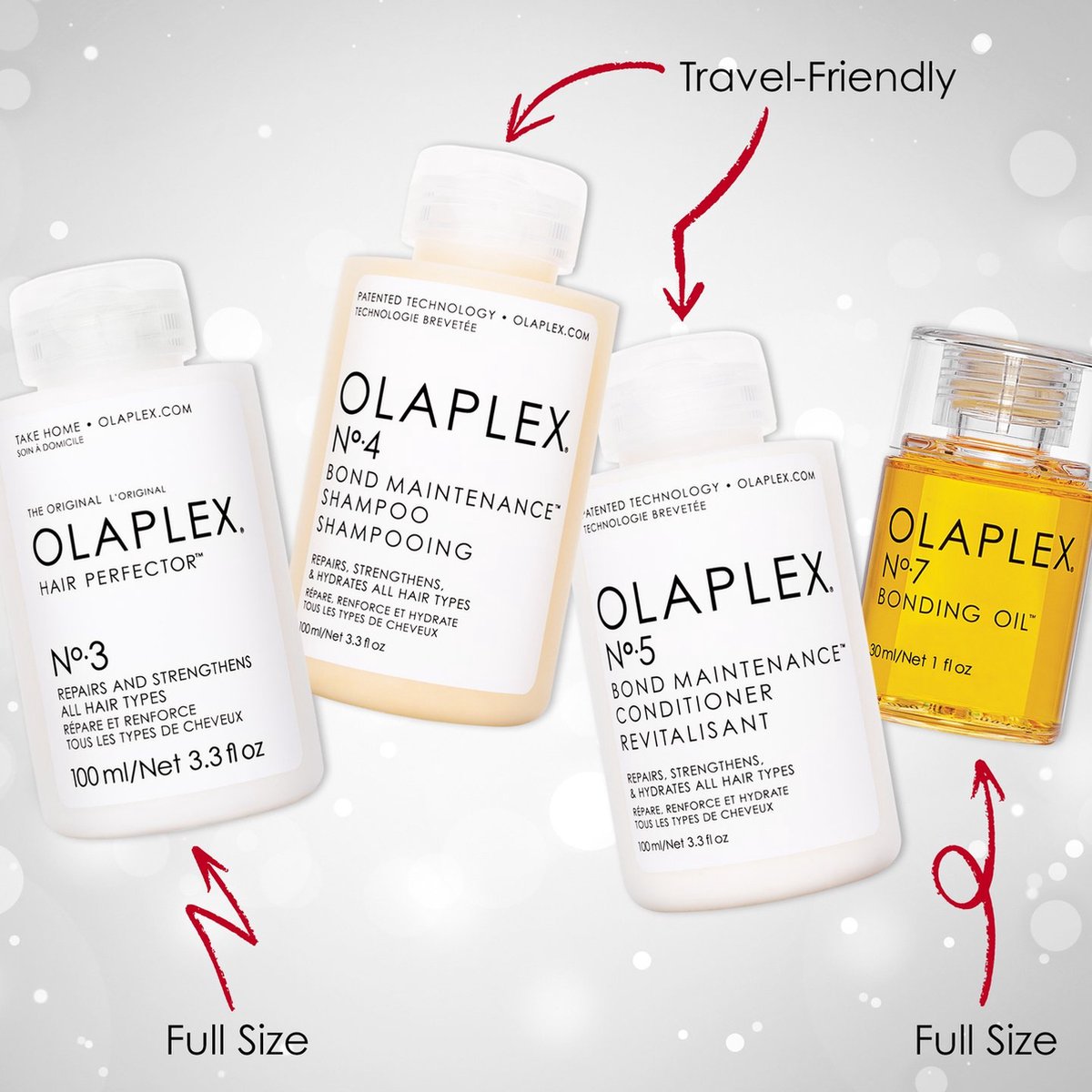 Olaplex- Healthy hair Shine Bright essentials kit