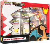 Pokemon Celebrations Kaarten Charizard V Box + Pokemon Balpen + 5 Pokemon Stickers | Speelgoed Boosterbox Elite Trainer Vmax Booster Box Battle Styles Shining Fates Vivid Voltage V