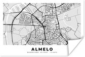 Poster Stadskaart - Almelo - Nederland - 120x80 cm - Plattegrond
