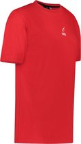 T-shirt met print Rood