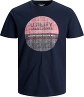 Jack & Jones T-shirt Mula navy (Maat: 5XL)