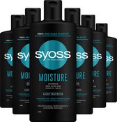 SYOSS Moisture Shampoo 6x 440ml - Voordeelverpakking