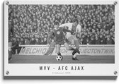 Walljar - MVV - AFC Ajax '70 - Muurdecoratie - Plexiglas schilderij