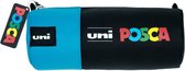 Uni-Ball Posca - Tekenetui voor Posca stiften en pennen - Blauw / Zwart