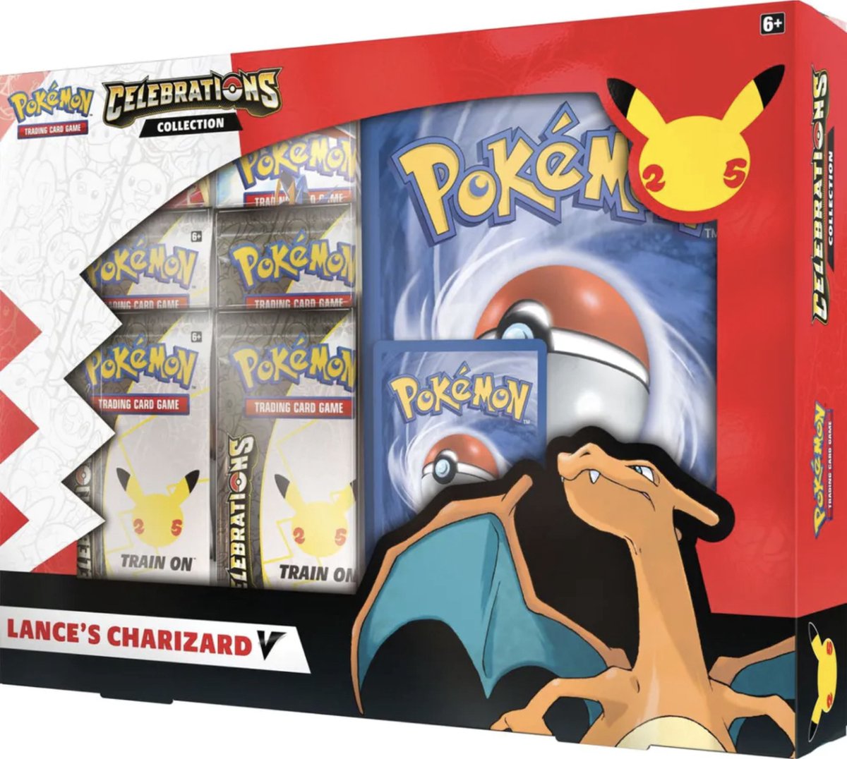 Pokémon TCG Celebrations Collection Box Charizard box Lance's