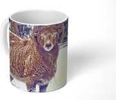 Mok - Ram - Bruin - Sneeuw - 350 ML - Beker