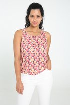 Cassis - Female - Top met geometrische print  - Violet