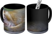 Magische Mok - Foto op Warmte Mok - Aap - Dieren - Slapen - 350 ML