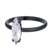 iXXXi jewelry vulring Holly zwart - Maat 17 (gewone ringmaat 19)