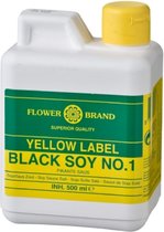 Flower Brand - Yellow Label Black Soy No1 Sojasaus zout - 500ml
