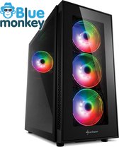 Blue Monkey RGB Game PC - i5 11400 - GTX 1660 Ti - 16 GB RGB DDR 4 - 1 TB SSD