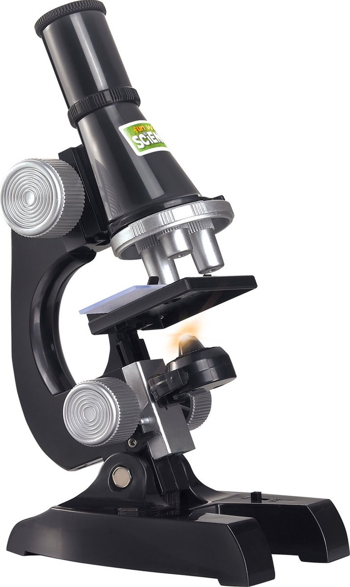 Free And Easy Microscoopset Junior Zwart/zilver/groen 10-delig
