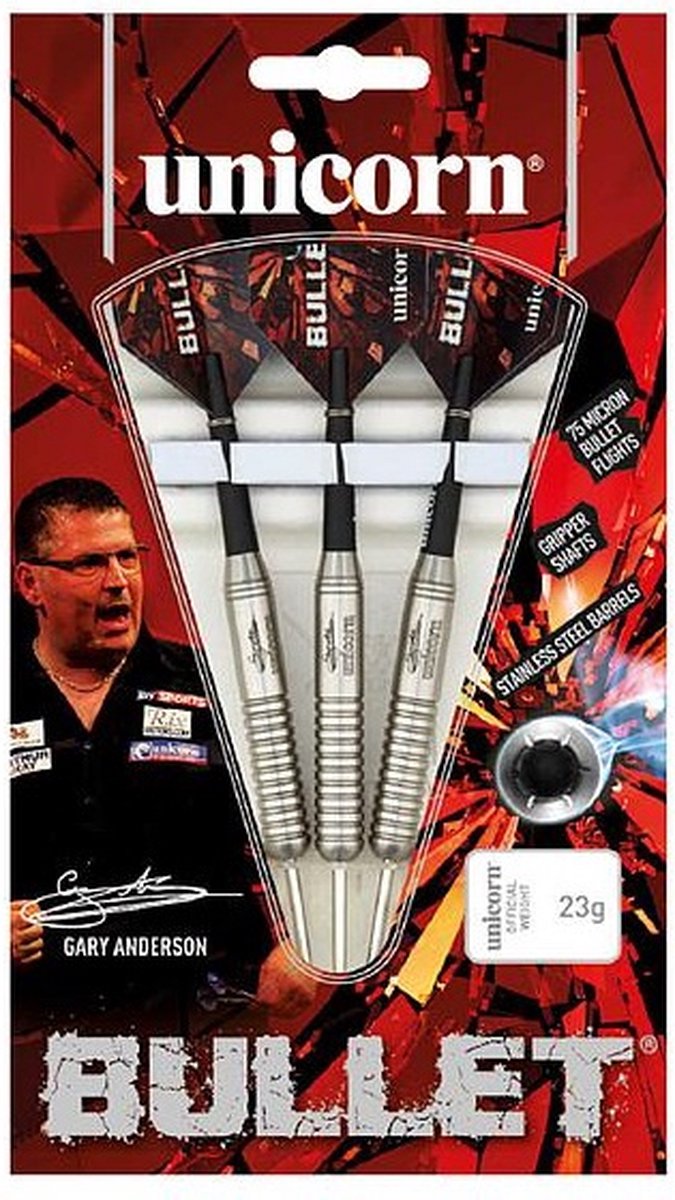 Unicorn Bullet Gary Anderson P1 - Dartpijlen van Unicorn — afbeelding 3