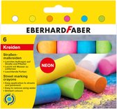 Eberhard Faber - Craie de trottoir - junior - Craie de trottoir - 6 Pièces - EF-526505