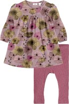 name it NBFTHILDE LS DRESS SET Meisjes Jurk - Maat 74