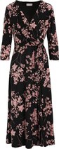 Cassis - Female - Lange jurk met bloemenprint  - Roze