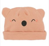 CuteLY KOALA PRINT Baby Beanie/Muts Rust Pink/Rose
