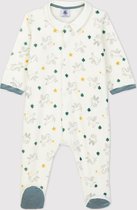 Petit Bateau Fluwelen Jongens Pyjamaset - Maat 86