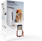 Daewoo - Automatische voerbak - 7.5 L - WIFI - Met App en Full HD Camera- Pet Feeder - Voerautomaat - Voerbak Kat - Voerbak Hond