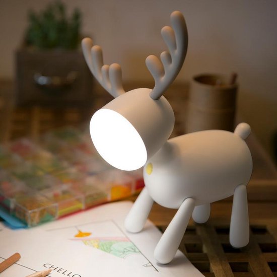 Veilleuse Bebe,Veilleuse Enfant Rechargeable LED,Lampe Cerf