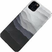 Apple iPhone 7 / 8 - bergen hard hoesje Laurent wit - Geschikt voor