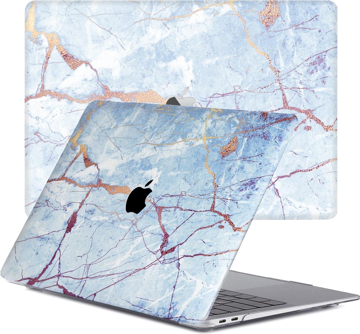 Lunso - cover hoes - MacBook Pro 15 inch (2016-2020) - Marble Zelda - Model