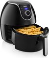 Princess Digitale Family Airfryer XXL 182055 - Heteluchtfriteuse - 5,2 liter - Inclusief gratis bakvorm - 8 programma's - 1700W - Zwart - temperatuurbereik 80 tot 200°C